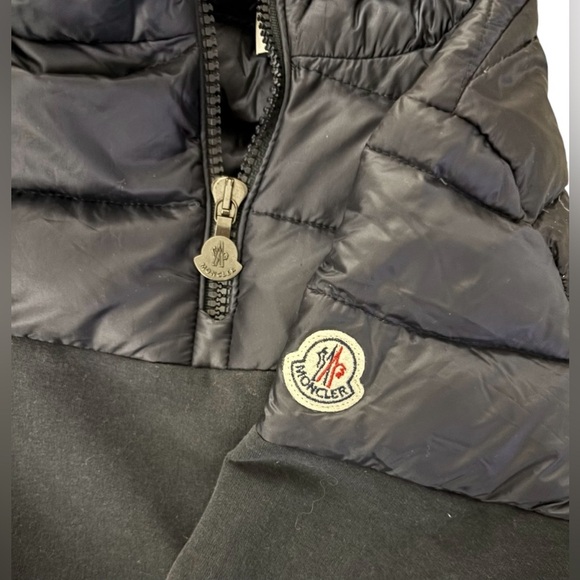 Moncler ABITO C/CAPPUCCIO DRESS W/HOOD Youth Size 10Y Navy Blue - Picture 7 of 14